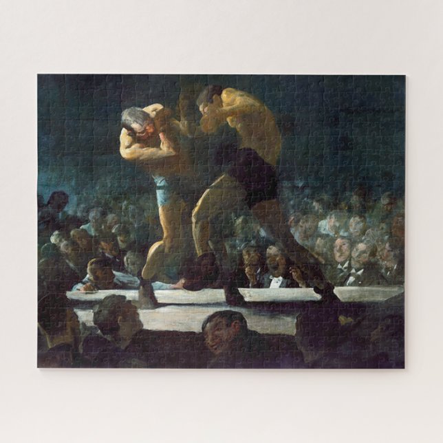 Puzzle Noche del club | George Bellows | (Horizontal)