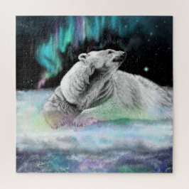 Puzzle Noche del oso polar - Colección de dibujo mixto