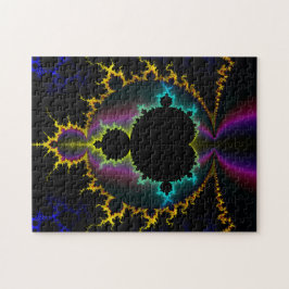Puzzle Noche eléctrica del arte del fractal