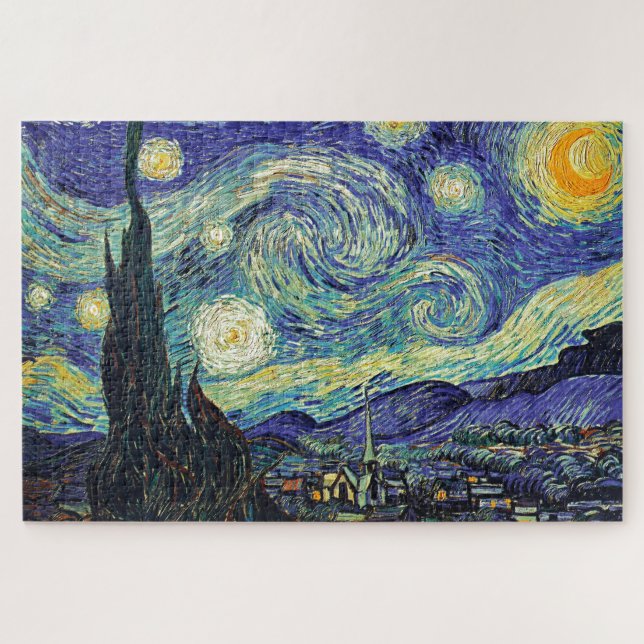 Puzzle Noche estrellada de van Gogh (Horizontal)
