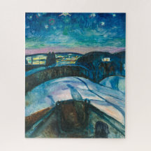 Noche estrellada | Edvard Munch | Foto Impresión