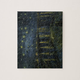 Puzzle Noche estrellada en el Ródano por Van Gogh