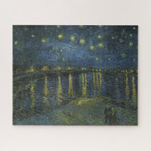 Noche estrellada en el Ródano, Vincent van Gogh