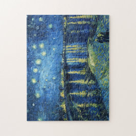 Puzzle Noche estrellada sobre Rhone Vincent van Gogh