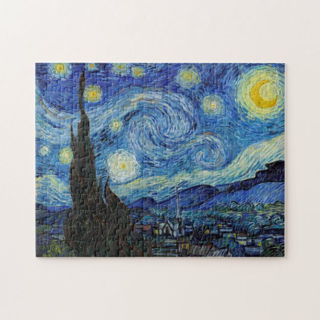Puzzle Noche estrellada, Vincent van Gogh (Horizontal)
