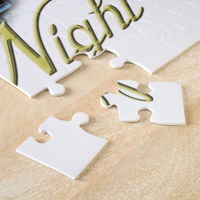 Puzzle Noche estrellada, Vincent Van Gogh. (Lado)