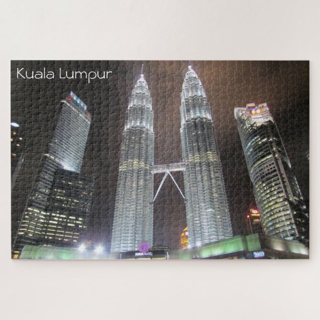 Puzzle noche malaya de Kuala Lumpur (Horizontal)