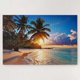Puzzle Noche Tropical Beach