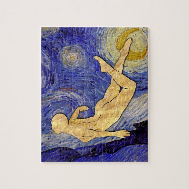 Puzzle Noche Vincent Van Gogh Starry (Vertical)