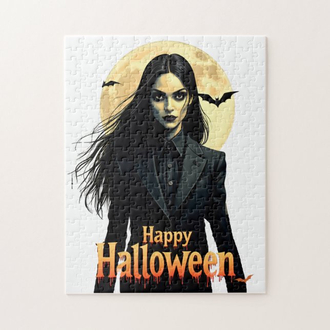 Puzzle Noche Witchy Halloween (Vertical)