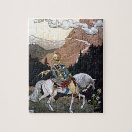 Puzzle Noches árabes Caballero Príncipe sobre Caballo Bla