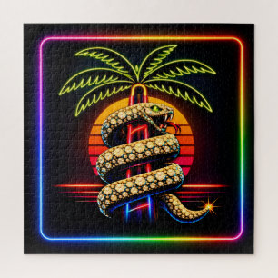 Puzzle Noches de Miami de neón opulencia diamante lujo 