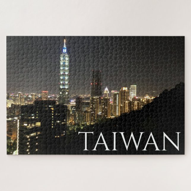 Puzzle noches de taipei taiwan (Horizontal)