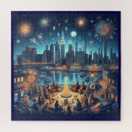 Puzzle Nochevieja en Nueva York