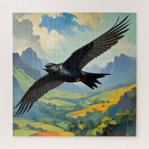 Puzzle Nómada misteriosa: La colorida portata de aves