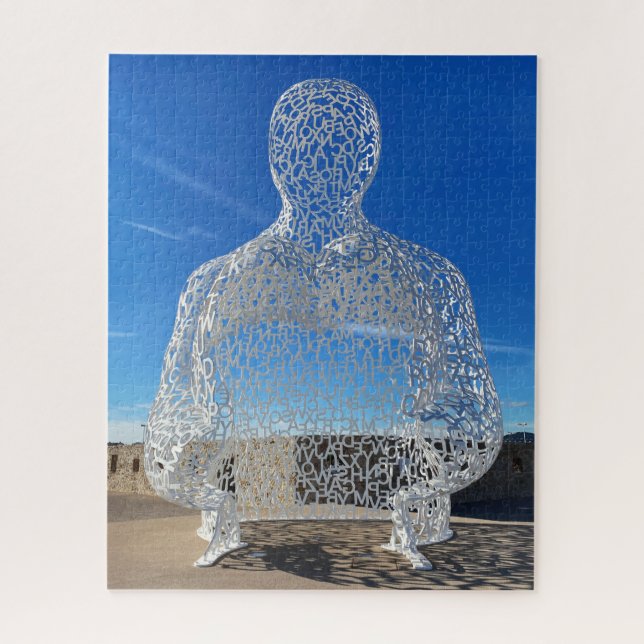 Puzzle Nomade Scupture, Antibes France (Vertical)