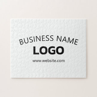 Puzzle Nombre comercial editable, sitio web y logotipo ca