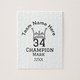 Puzzle nombre de equipo agregar nombre de jugador fecha d