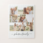 Puzzle Nombre de familia Foto Keepsake 6 imágenes<br><div class="desc">Personalizado y familia única 6 imágenes rompecabezas de fotos con nombre personalizado para quedarse en casa y jugar juegos con sus padres,  abuelos o hijos. Este especial juego de rompecabezas fotográfico hace un gran regalo de cumpleaños o Navidades para que toda la familia lo disfrute.</div>