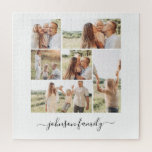 Puzzle Nombre de familia Foto Keepsake 6 imágenes<br><div class="desc">Personalizado y único Puzzle de fotos Familia 6 Imágenes con nombre personalizado para quedarse en casa y jugar juegos con sus padres,  abuelos o hijos. Este juego especial de rompecabezas fotografía hace un gran cumpleaños o Navidades regalo para toda la familia para disfrutar.</div>