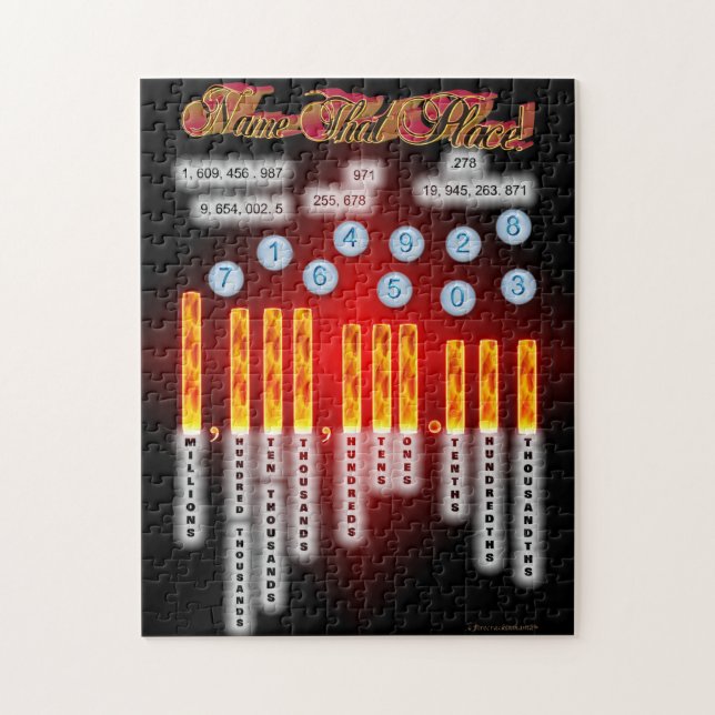 Puzzle Nombre de la matemáticas que pone (Vertical)