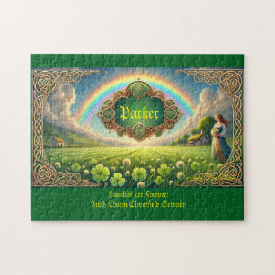 Puzzle Nombre familiar personalizado, Cloverfield irlandé