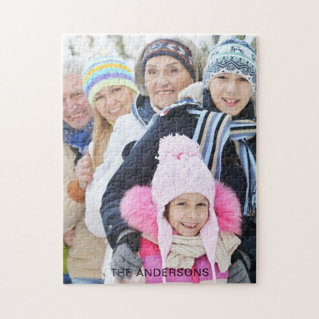 Puzzle Nombre moderno de la foto (Vertical)