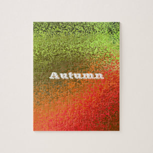 Puzzle Nombre personalizado arte abstracto gradiente nara
