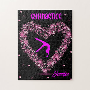 Puzzle Nombre personalizado de la moderna gimnasia modern