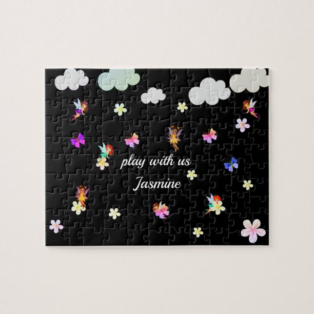 Puzzle Nombre personalizado de las hembras (Horizontal)