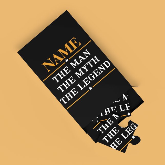 Puzzle Nombre Personalizado El Hombre El Mito La Leyenda (Subido por el creador)