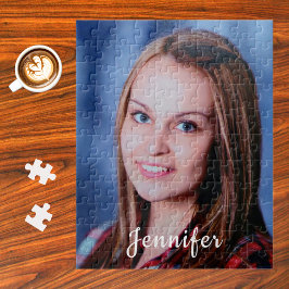 Puzzle Nombre personalizado Foto personalizada