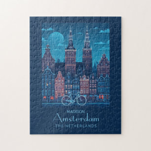 Puzzle Nombre personalizado / Texto Ámsterdam