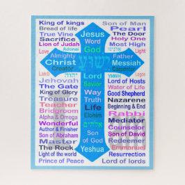 Puzzle Nombres de Dios y Jesús