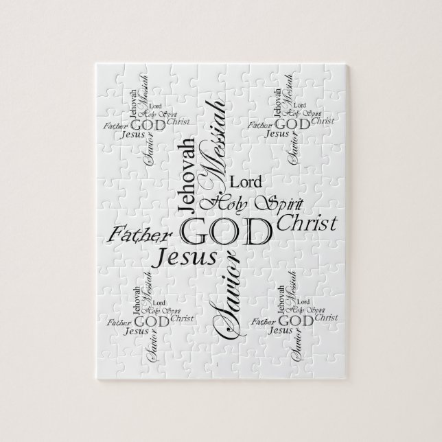 Puzzle Nombres de la trinidad (Vertical)