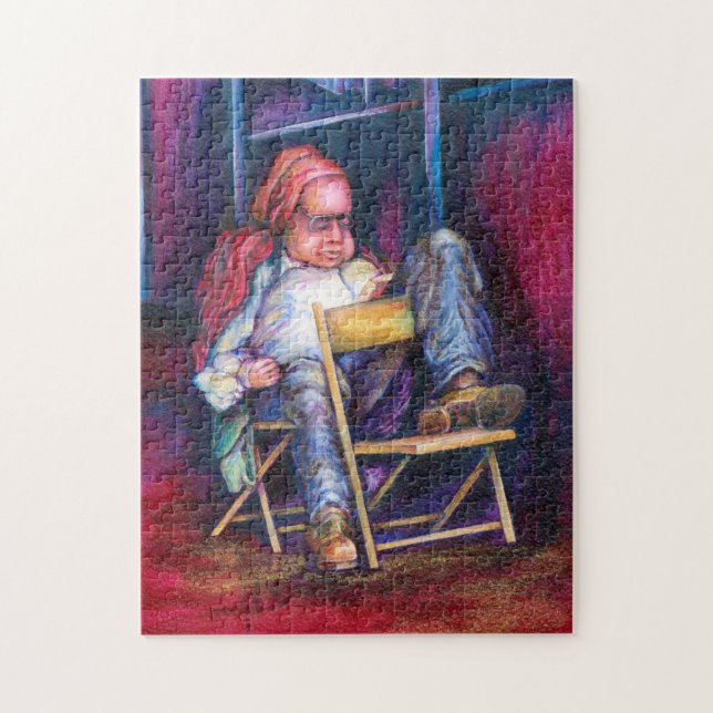 Puzzle Norman prefiere robar en su sueño (Vertical)