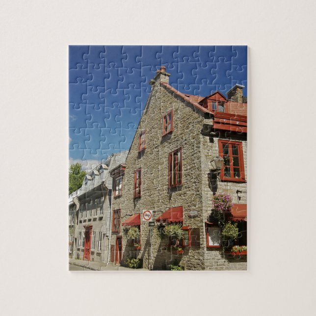 Puzzle Norteamérica, Canadá, Quebec, Antiguo Ciudad de Qu (Vertical)