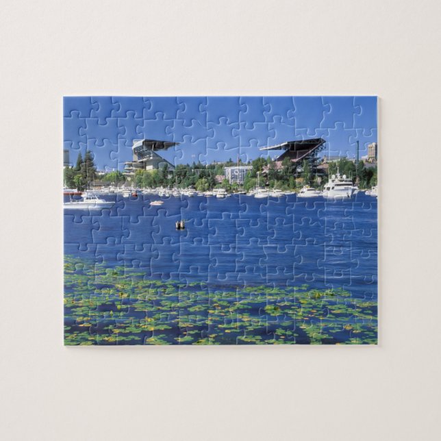 Puzzle Norteamérica, EE. UU., Estado de Washington, Seatt (Horizontal)