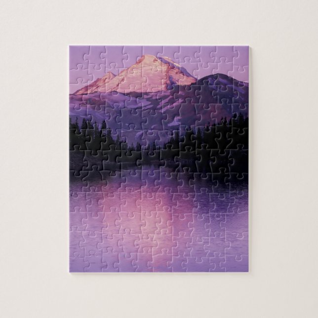Puzzle Norteamérica, EE. UU., Washington, Monte Baker (Vertical)