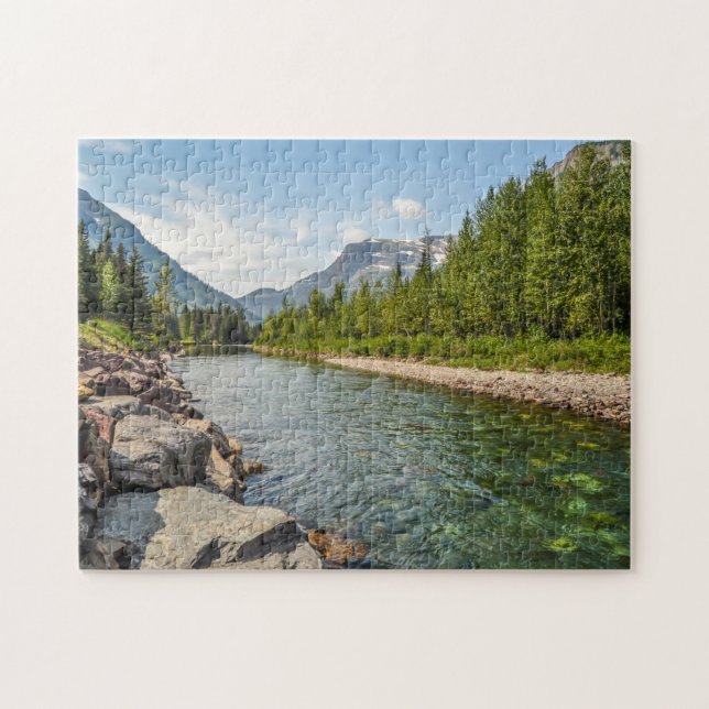 Puzzle Northern Mountain River (Horizontal)