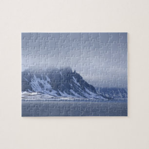 Puzzle Noruega, círculo polar ártico, Océano Atlántico No