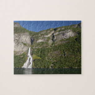 Puzzle Noruega, Geirangerfjord (UNESCO), Geiranger.