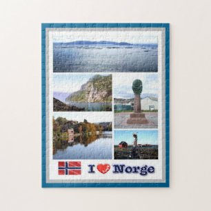 Puzzle Noruega - Norge - Amo -