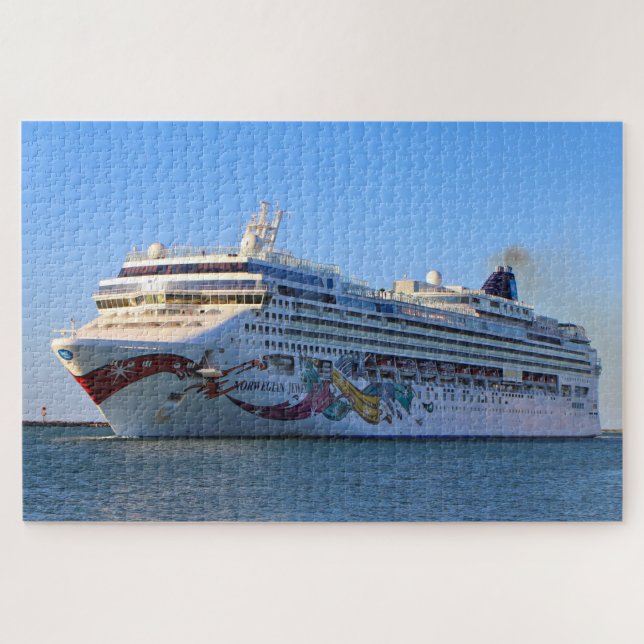 Puzzle Norwegian Jewel cruise ship (Horizontal)