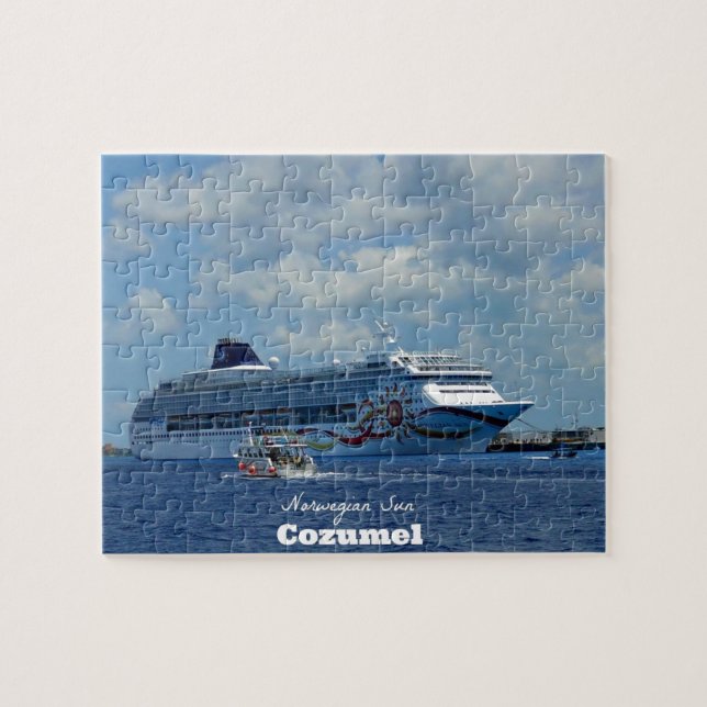 Puzzle Norwegian Sun, Cozumel, Mexico (Horizontal)