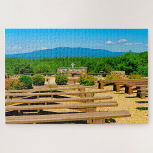 Puzzle Nos encanta Cathedral of the Pines New Hampshire