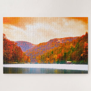Puzzle Nos encanta Cheat Lake West Virginia.