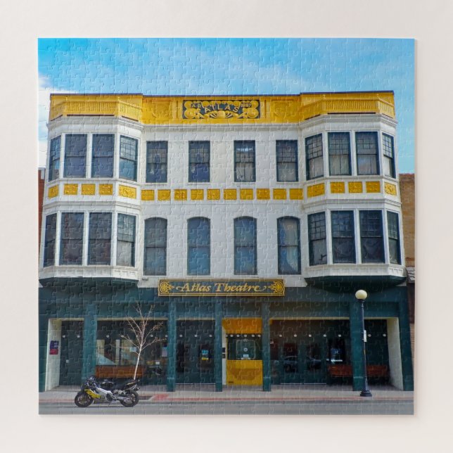 Puzzle Nos encanta Cheyenne Wyoming. (Vertical)