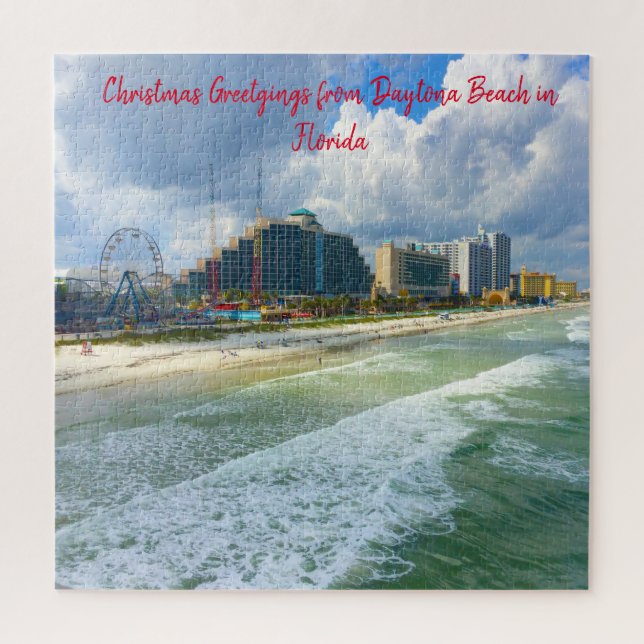 Puzzle Nos encanta Daytona Beach en Florida (Vertical)