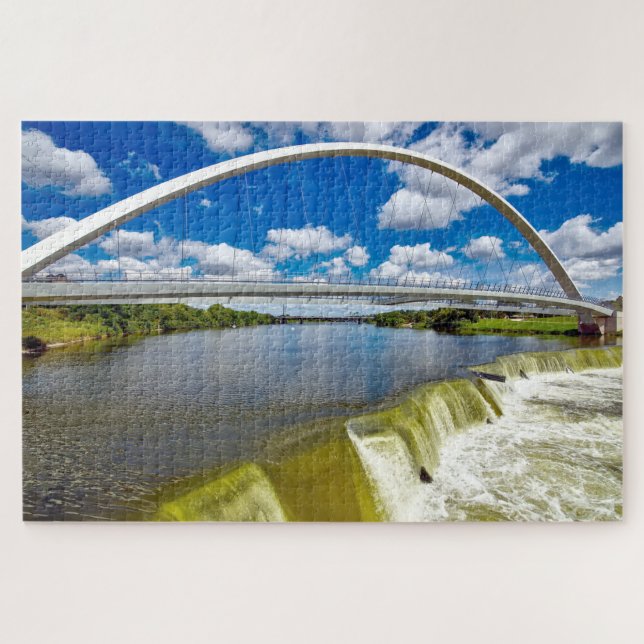 Puzzle Nos encanta Des Moines Iowa. (Horizontal)